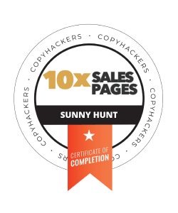 Sunny-Hunt-10X-Sales-Pages Sunny Hunt Copyhackers 10X Sales Pages